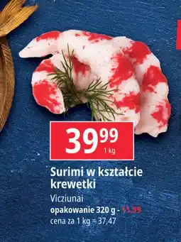 Intermarche Przysmak surimi o smaku krewetki oferta