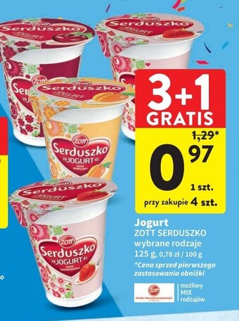 Intermarche Jogurt brzoskwinia oferta