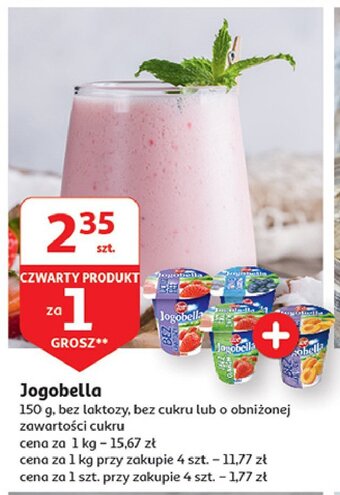 Auchan Jogurt morelowy bez laktozy oferta