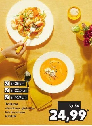 Kaufland Talerze głębokie 22.5 cm oferta