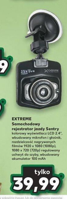 Kaufland Wideorejestrator sentry oferta