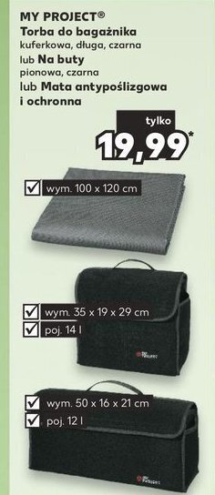 Kaufland Mata samochodowa uniwersalna oferta