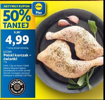Lidl Ćwiartki z kurczaka oferta
