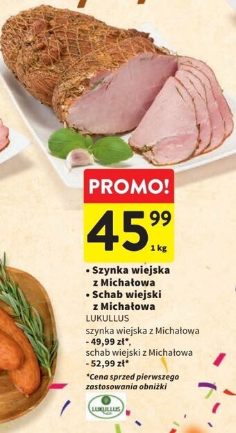 Intermarche Szynka wiejska oferta