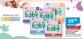 Auchan Pieluchy midi 3 oferta