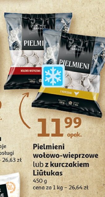 Auchan Pielmieni wołowo-wieprzowe oferta