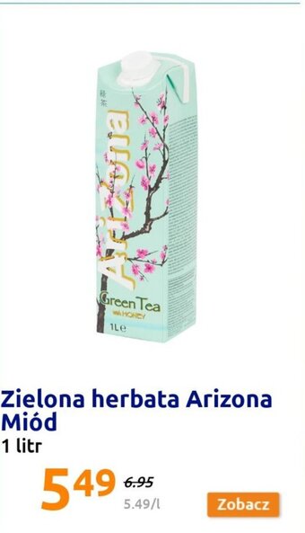 Action Zielona herbata Arizona Miód 1 L oferta