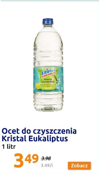 Action Ocet do czyszczenia Kristal Eukaliptus 1 L oferta