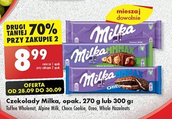 Biedronka Czekolada nadziewana nugatem z całymi orzechami laskowymi oferta