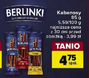 Biedronka Kabanosy pikantne chilli oferta