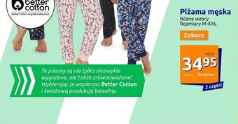 Action Piżama męska Rozmiary M-XXL oferta