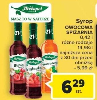 Herbapol Syrop OWOCOWA SPIŻARNIA 0,42