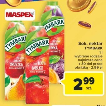 Carrefour Market Sok nektar TYMBARK 1l oferta