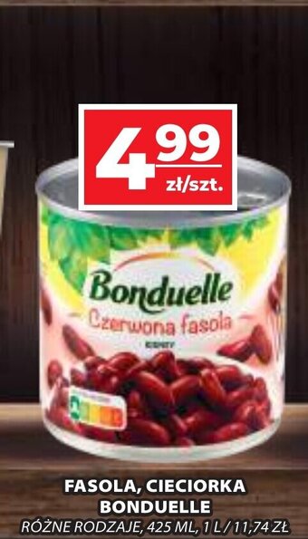 Top Market BONDUELLE FASOLA CIECIORKA 425ml oferta