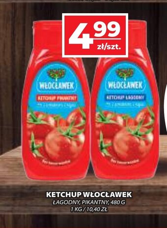 Top Market WŁOCŁAWEK KETCHUP 480g oferta