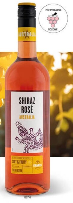 Lidl Wino shiraz oferta