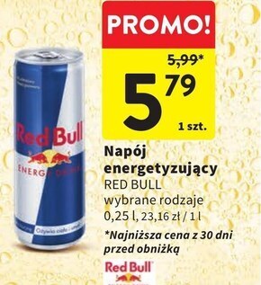 Intermarche Red bull napój energetyczny 250 ml oferta