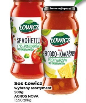 Społem Łowicz sos słodko-kwaśny 500 g oferta