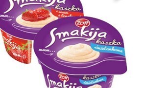 Społem Zott smakija kaszka śmietankowa 130 g oferta