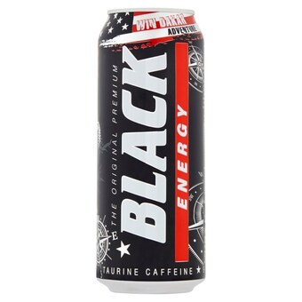 Społem Black energy gazowany napój energetyzujący 500 ml oferta
