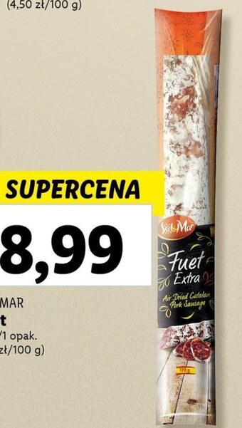 Lidl Fuet sol&mar oferta