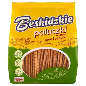 Żabka Beskidzkie paluszki o smaku sera i cebulki 180 g oferta