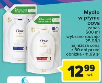 Carrefour Market Mydło w płynie DOVE 500ml oferta