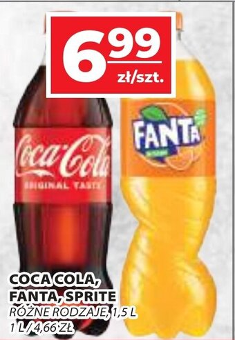 Top Market COCA COLA FANTA SPRITE 1,5 L oferta