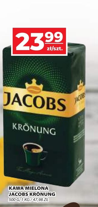 Top Market JACOBS KRÖNUNG KAWA MIELONA 500 G oferta