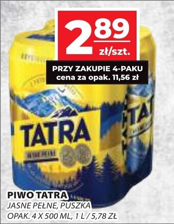 Top Market PIWO TATRA 500ml oferta