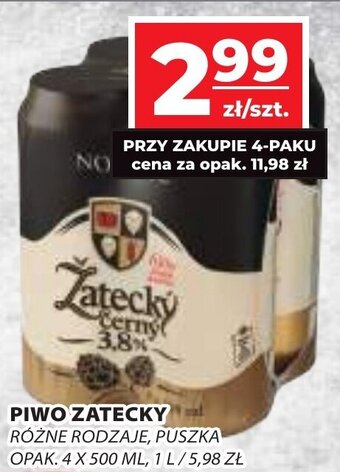 Top Market PIWO ZATECKY 500 ML oferta