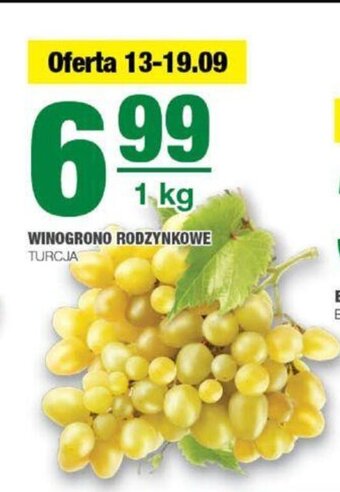 EuroSPAR WINOGRONO RODZYNKOWE TURCJA 1 kg oferta