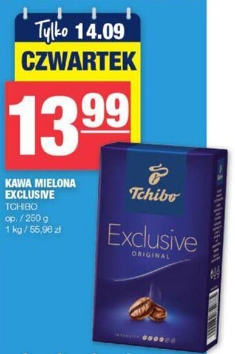 EuroSPAR KAWA MIELONA EXCLUSIVE TCHIBO 250 g oferta