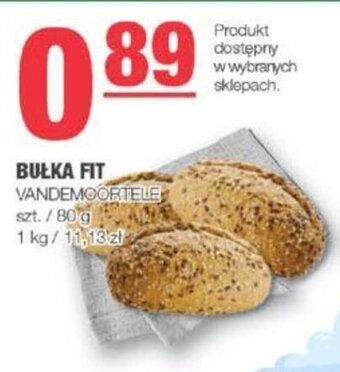 EuroSPAR BUŁKA FIT VANDEMOORTELE 80g oferta