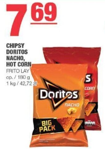 EuroSPAR CHIPSY DORITOS NACHO, HOT CORN FRITO LAY 180g oferta