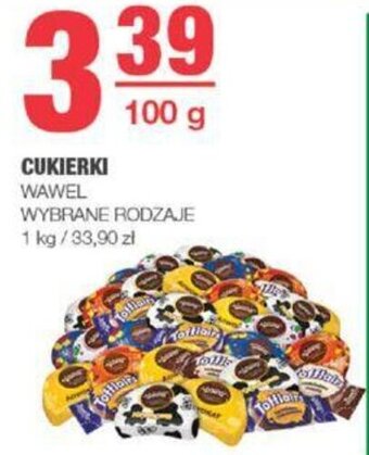 EuroSPAR CUKIERKI WAWEL 100g oferta