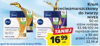 Carrefour Market Krem przeciwzmarszczkowy do twarzy NIVEA 50 ml oferta