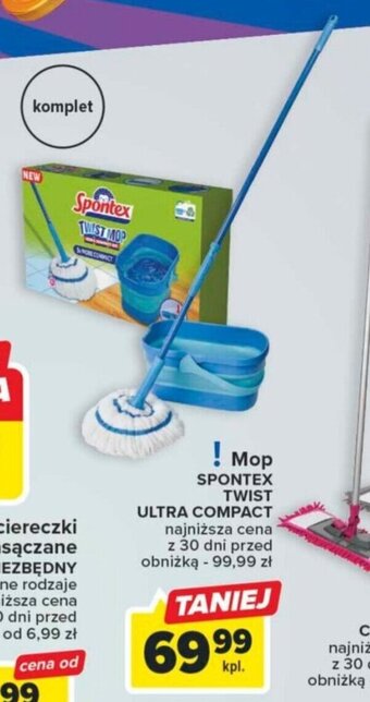 Carrefour Market Mop SPONTEX TWIST ULTRA COMPACT oferta