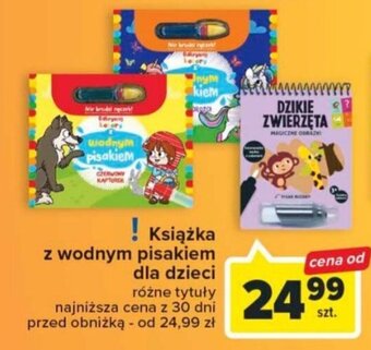 Carrefour Market Książka z wodnym pisakiem dla dzieci oferta