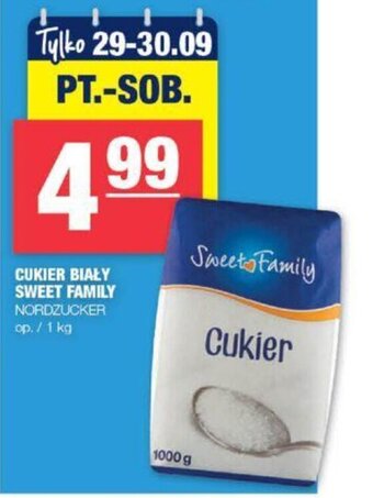 EuroSPAR CUKIER BIAŁY SWEET FAMILY 1 KG oferta