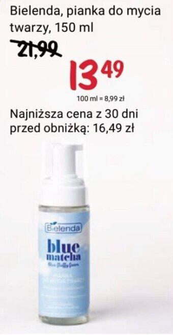 Rossmann Bielenda, pianka do mycia twarzy, 150 ml oferta