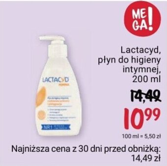 Rossmann Lactacyd, płyn do higieny intymnej, 200 ml oferta