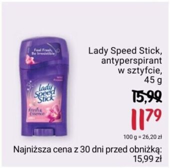 Rossmann Lady Speed Stick, antyperspirant w sztyfcie, 45 g oferta