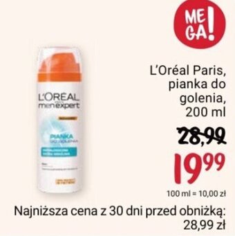 Rossmann L'Oréal Paris, pianka do golenia, 200 ml oferta