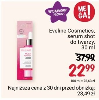 Rossmann Eveline Cosmetics, serum shot do twarzy, 30 ml oferta