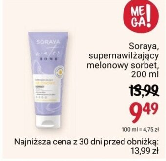 Rossmann Soraya, supernawilżający melonowy sorbet, 200 ml oferta