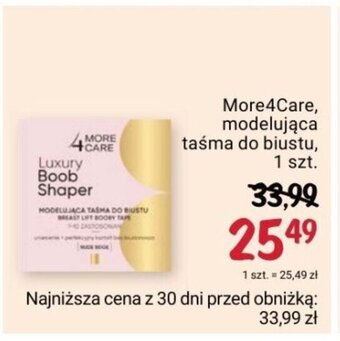 Rossmann More4Care, modelująca taśma do biustu, 1 szt. oferta