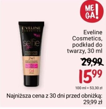 Rossmann Eveline Cosmetics, podkład do twarzy, 30 ml oferta