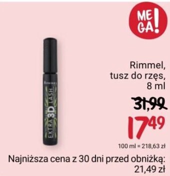 Rossmann Rimmel, tusz do rzęs, 8 ml oferta