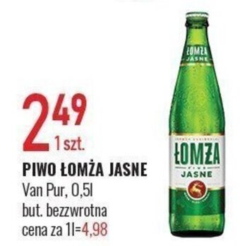 E.Leclerc PIWO ŁOMŻA JASNE 0,5 l oferta